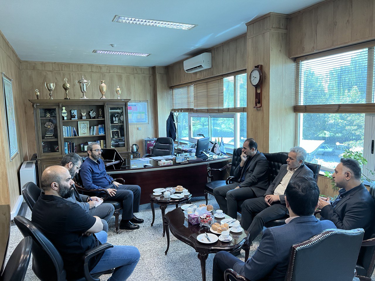 دیدار رییس سازمان نظام مهندسی ساختمان استان البرز با رییس شورای اسلامی شهر کرج