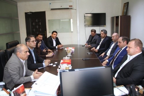 جلسه مشترکی میان حمزه شکیب رئیس سازمان نظام مهندسی ساختمان با ویلیام گنین